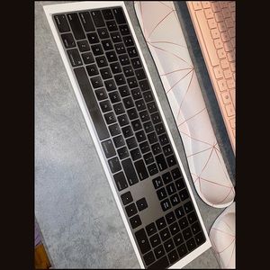 Apple Magic Keyboard with numeric keypad. Space grey. Very new.